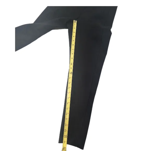 Banana Republic Black Tailored Pants | Minimalist Workwear Slim Trousers Size 4 - Picture 2 of 8